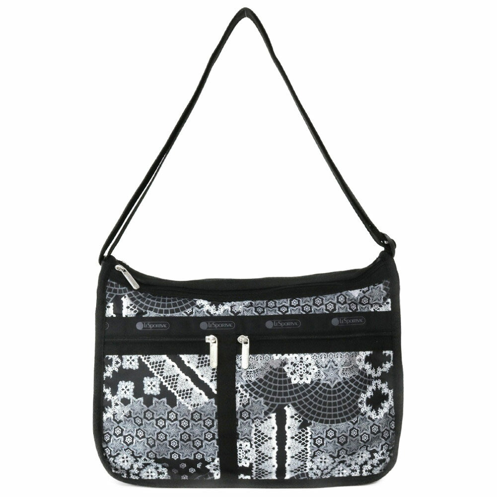 レスポートサック ショルダーバッグ 7507 E786 デラックスエブリデイバッグ グレー LeSportsac DELUXE EVERYDAY  BAG PATCHWORK LACE