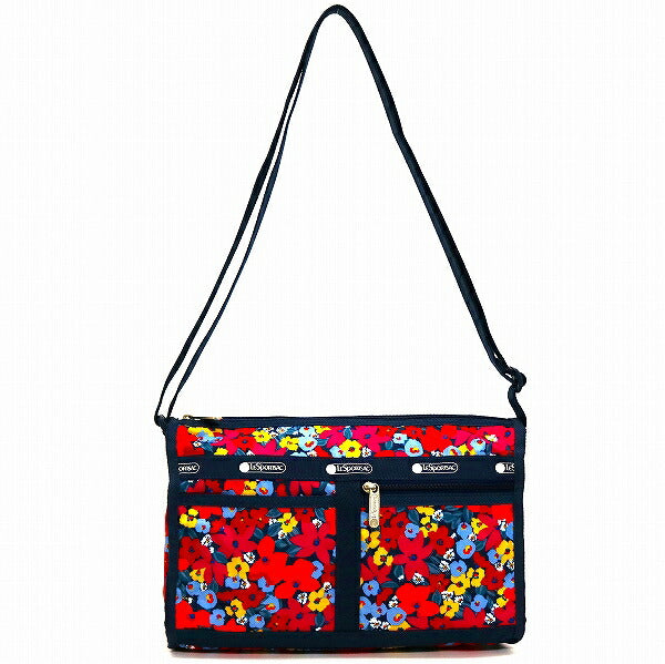 レスポートサック ショルダーバッグ 斜めがけ 大人 LeSportsac DELUXE SHOULDER SATCHEL BRIGHT ISLE  FLORAL