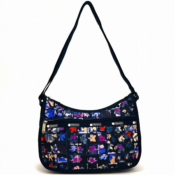 レスポートサック ショルダーバッグ 斜めがけ 大人 LeSportsac CLASSIC HOBO VERY MERRY NAVY