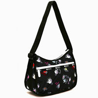 レスポートサック BT21 ショルダーバッグ 斜めがけ 大人 LeSportsac CLASSIC HOBO BT21 BLACK