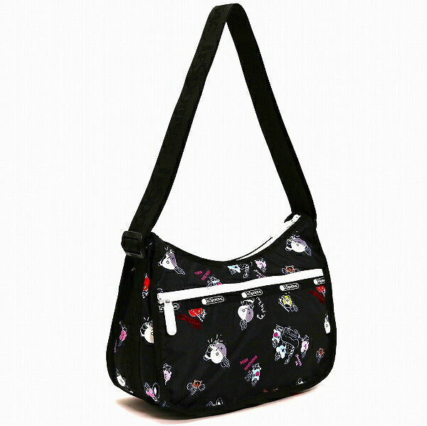 レスポートサック BT21 ショルダーバッグ 斜めがけ 大人 LeSportsac CLASSIC HOBO BT21 BLACK