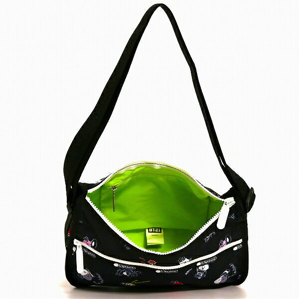 レスポートサック BT21 ショルダーバッグ 斜めがけ 大人 LeSportsac CLASSIC HOBO BT21 BLACK