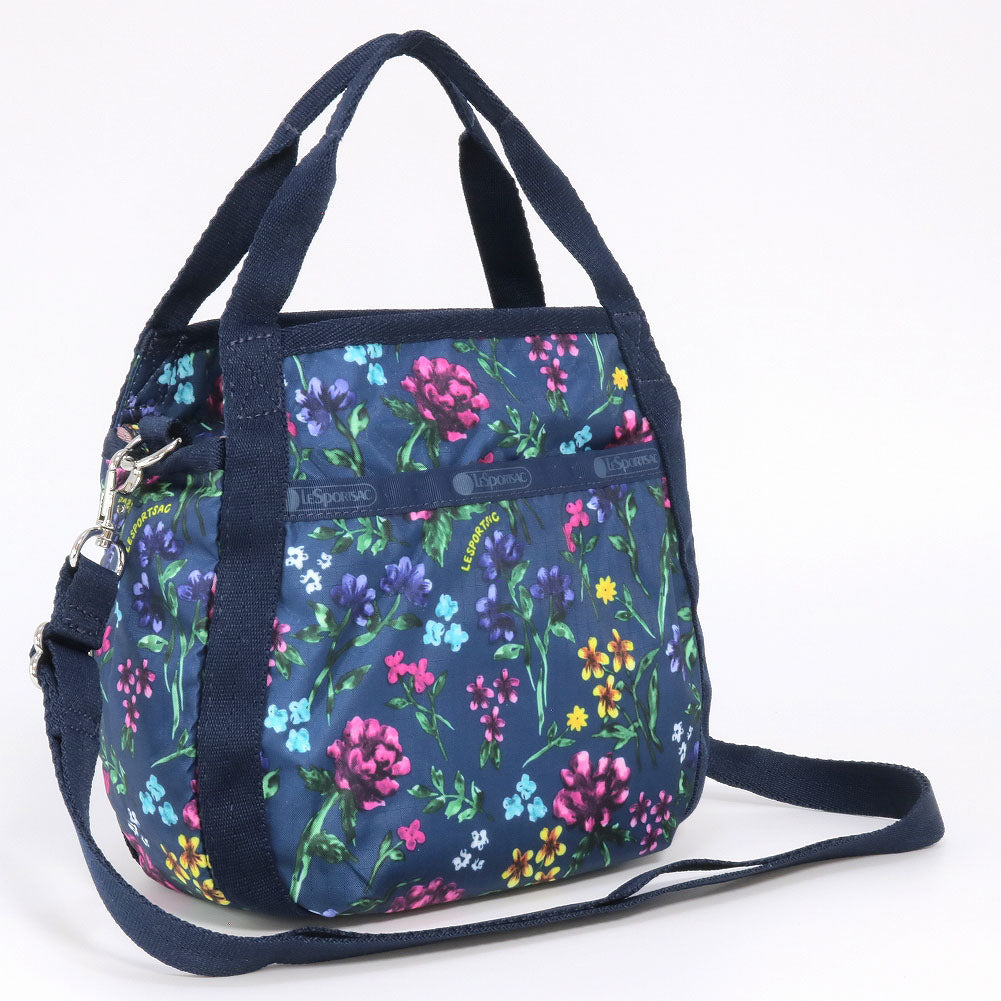 レスポートサック ショルダーバッグ スモールジェニー LeSportsac 8056 E780 VIBRANT BOTANICAL ブルー