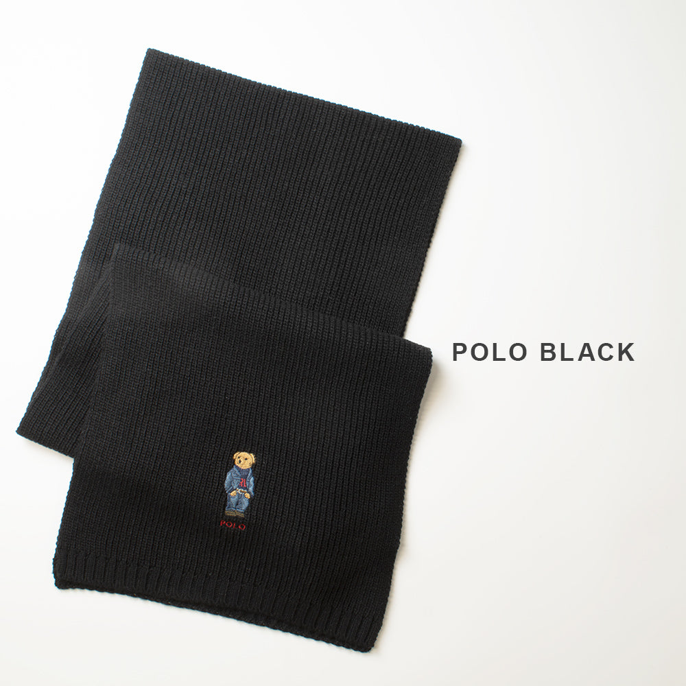 ポロ ラルフローレン マフラー メンズ レディース ポロベアー 無地 POLO RALPH LAUREN PC1269