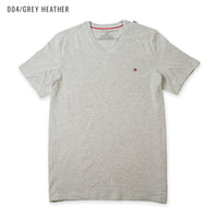 トミーヒルフィガー ワンポイントロゴVネックTシャツ 半袖 7色展開 TOMMY HILFIGER Core Flag V-Neck Tee (09t3140)