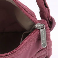 LeSportsac レスポートサック ショルダーバッグ 1009 MEDIUM 3 ZIP CROSSBODY RA07 MAUVE [並行輸入商品]