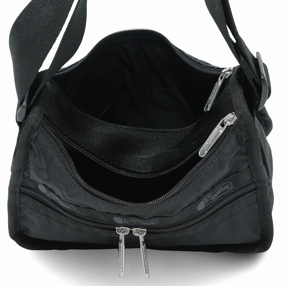 LeSportsac レスポートサック ショルダーバッグ 1010 SMALL EVERYDAY BAG R086 RECYCLED BLACK
