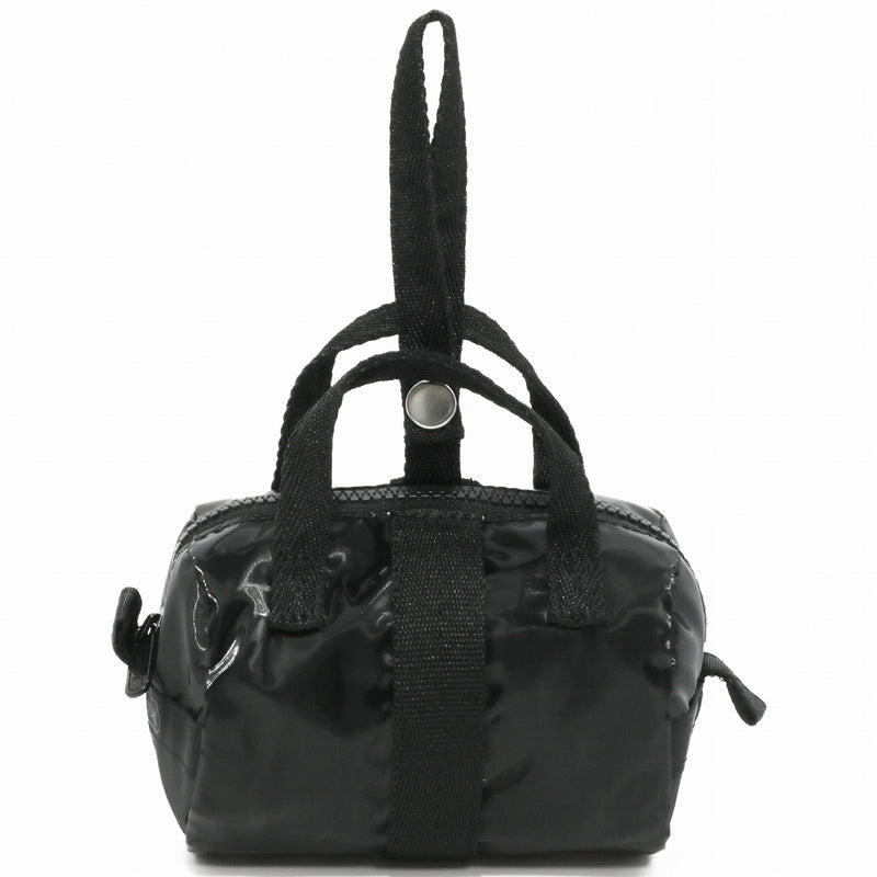 LeSportsac レスポートサック チャームポーチ 1021 MICRO ROLL CHARM M135 BLACK SHINE
