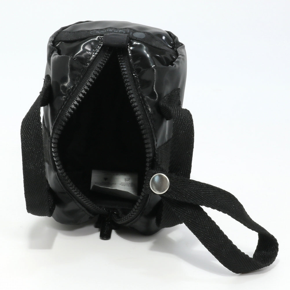 LeSportsac レスポートサック チャームポーチ 1021 MICRO ROLL CHARM M135 BLACK SHINE