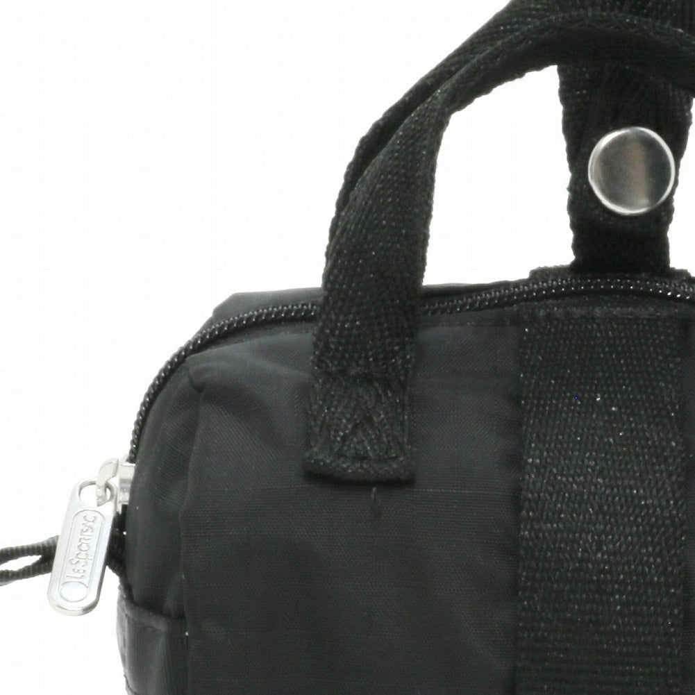 LeSportsac レスポートサック チャームポーチ 1021 MICRO ROLL CHARM R086 RECYCLED BLACK