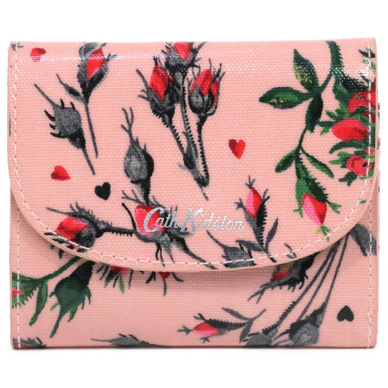 Cath Kidston キャスキッドソン 三つ折り財布 106187418193102 SMALL FOLDOVER WALLET FOREVER PINK