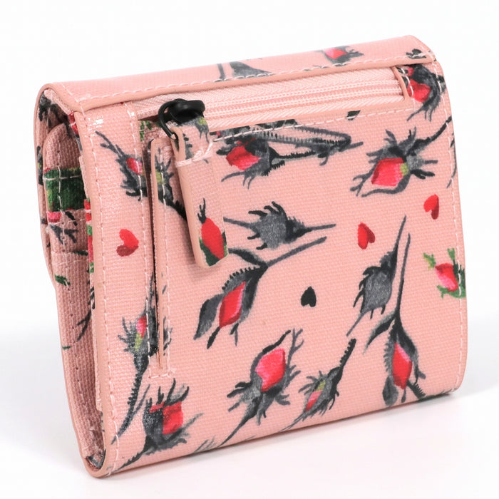 Cath Kidston キャスキッドソン 三つ折り財布 106187418193102 SMALL FOLDOVER WALLET FOREVER PINK