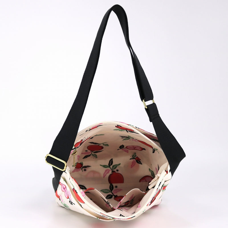 Cath Kidston キャスキッドソン ショルダーバッグ 106319618520102 ZIPPED MESSENGER BAG POMEGRANATE