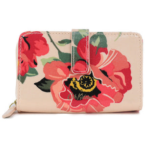 Cath Kidston キャスキッドソン 二つ折り財布 106382818646102 FOLDED ZIP WALLET Archive Rose