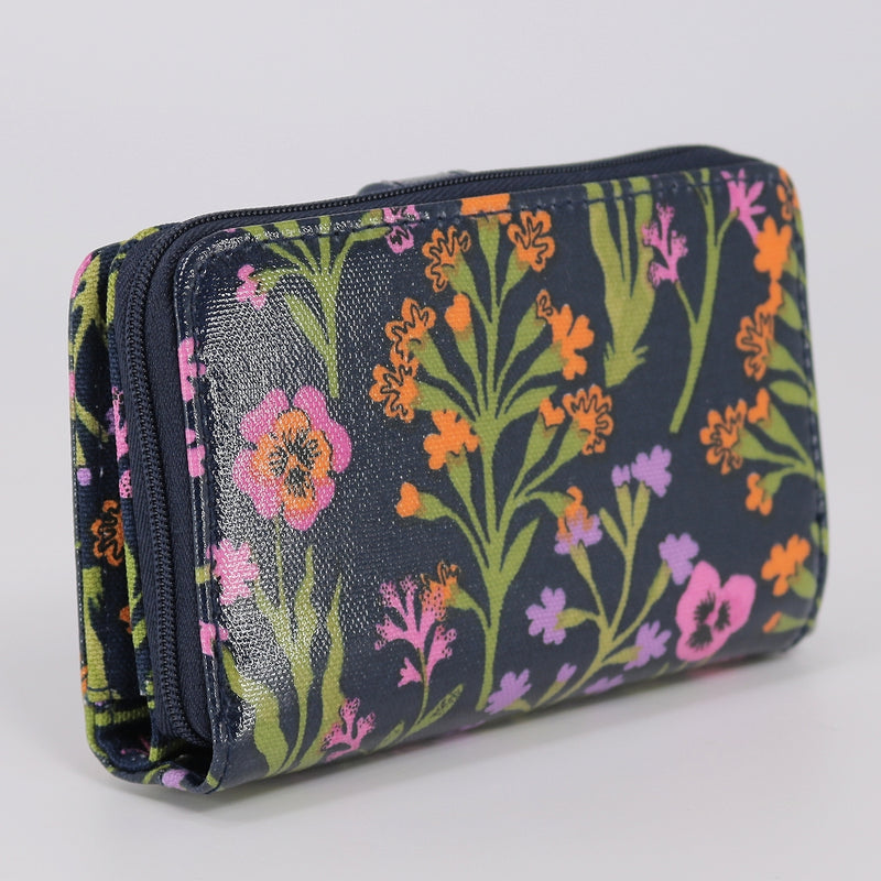 Cath Kidston キャスキッドソン 二つ折り財布 106383018619102 FOLDED ZIP WALLET Paper Pansies