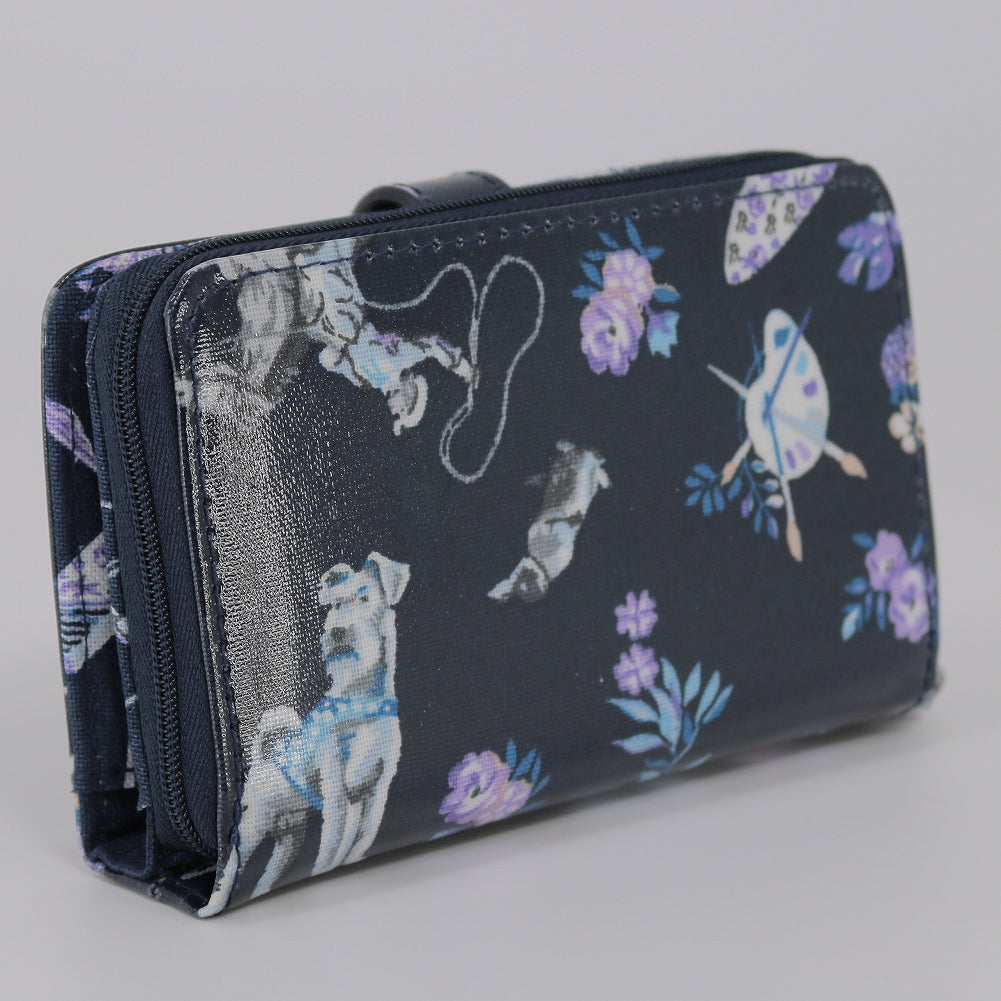 Cath Kidston キャスキッドソン 二つ折り財布 106477618834102 FOLDED ZIP WALLET 30 Years Icons