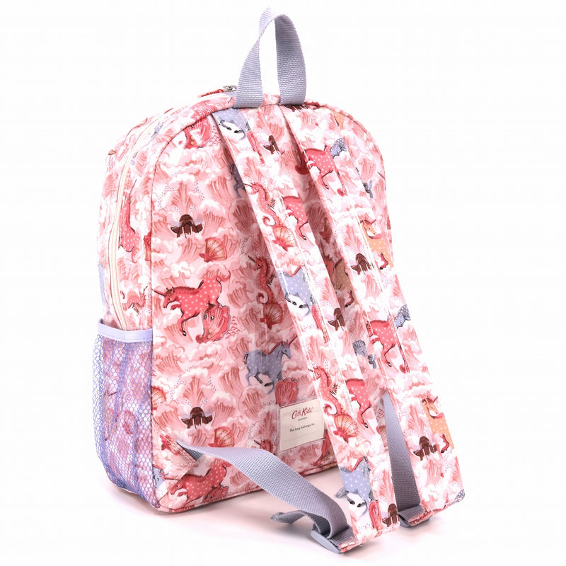 Cath Kidston キャスキッドソン キッズリュック 106502518878102 KIDS CLASSIC LARGE BACKPACK WITH MESH POCKET Unicorn Waves [並行輸入商品]