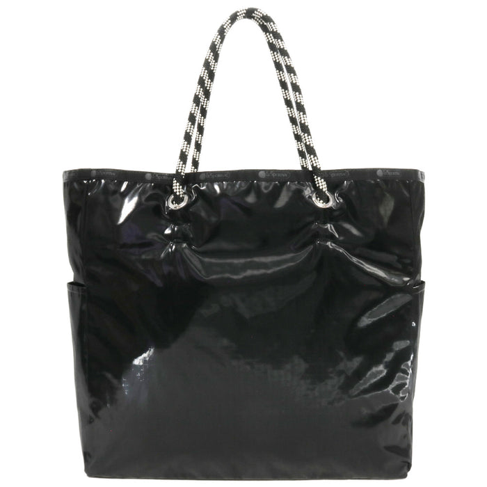LeSportsac レスポートサック トートバッグ 1113 LARGE 2 WAY TOTE C503 BLACK/ PEARL SHINE