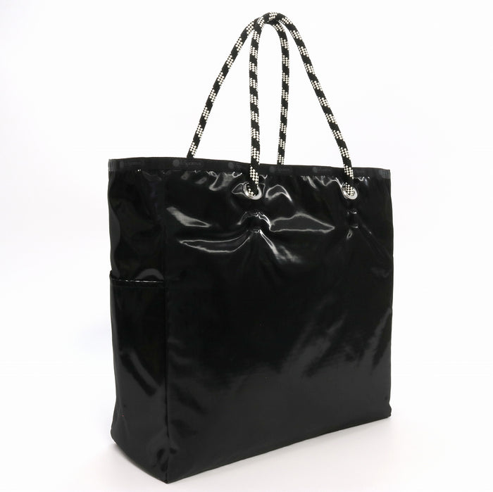 LeSportsac レスポートサック トートバッグ 1113 LARGE 2 WAY TOTE C503 BLACK/ PEARL SHINE