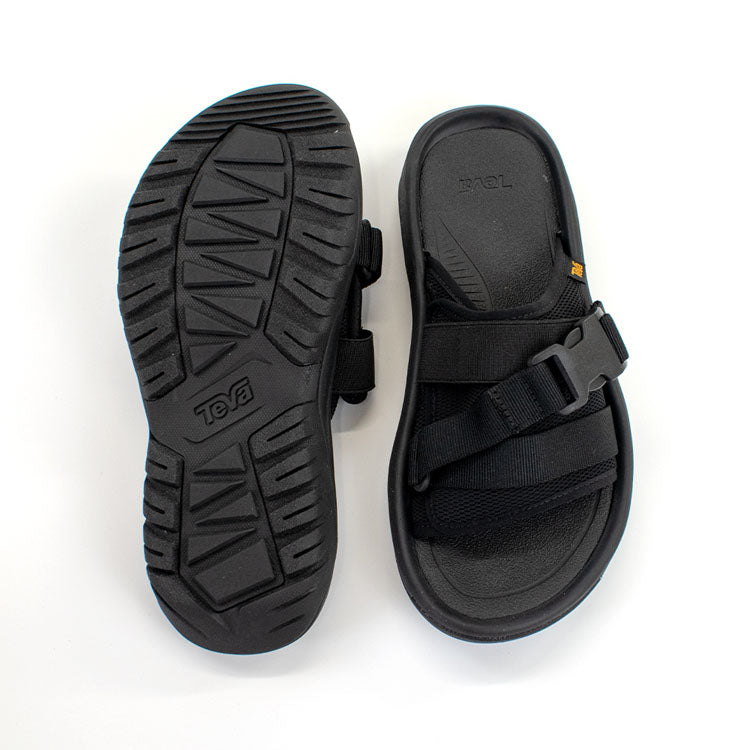 テバ ハリケーン ヴァージ スライド サンダル メンズ シューズ ブラック TEVA Hurricane Verge Slide 1136230-BLK