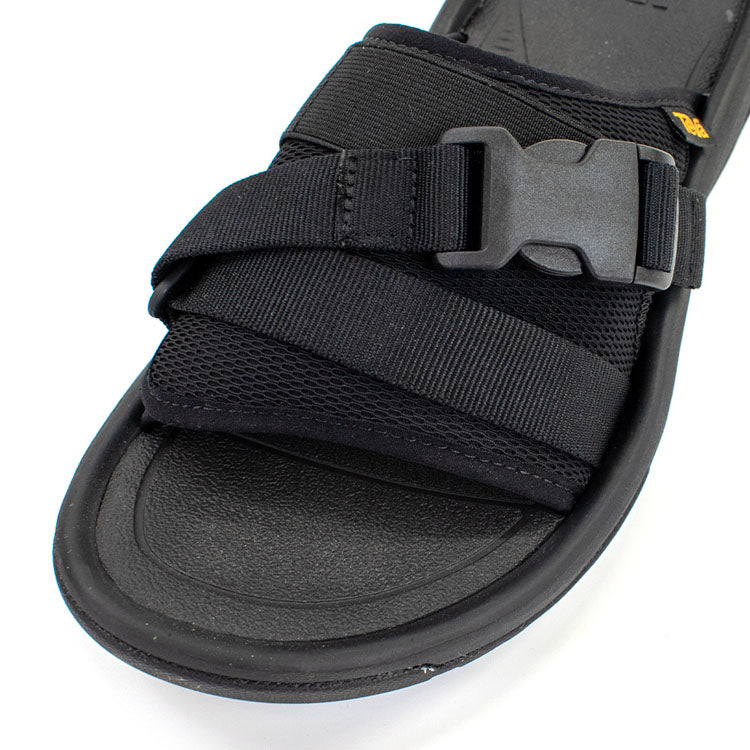 テバ ハリケーン ヴァージ スライド サンダル メンズ シューズ ブラック TEVA Hurricane Verge Slide 1136230-BLK