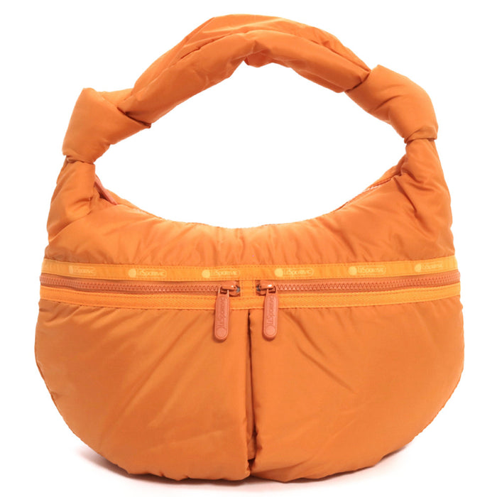 LeSportsac レスポートサック ショルダーバッグ 1181 SHEEN ZIP HOBO C443 ORANGE HARVEST