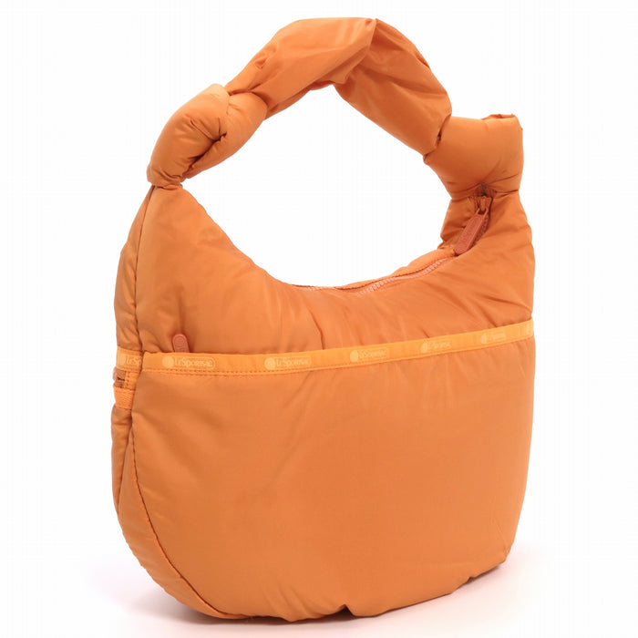 LeSportsac レスポートサック ショルダーバッグ 1181 SHEEN ZIP HOBO C443 ORANGE HARVEST