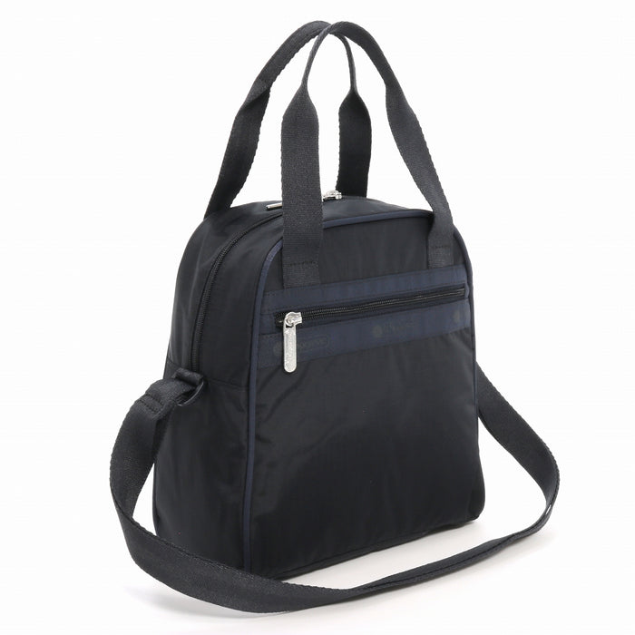 LeSportsac レスポートサック ショルダーバッグ 1238 N/S MINI SATCHEL R111 DEEP SEA BLUE