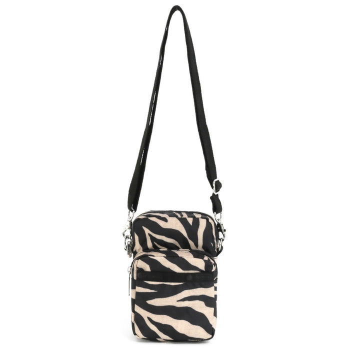 LeSportsac レスポートサック ショルダーバッグ 1301 Mini Phone Bag HC94 RAFFIA ZEBRA