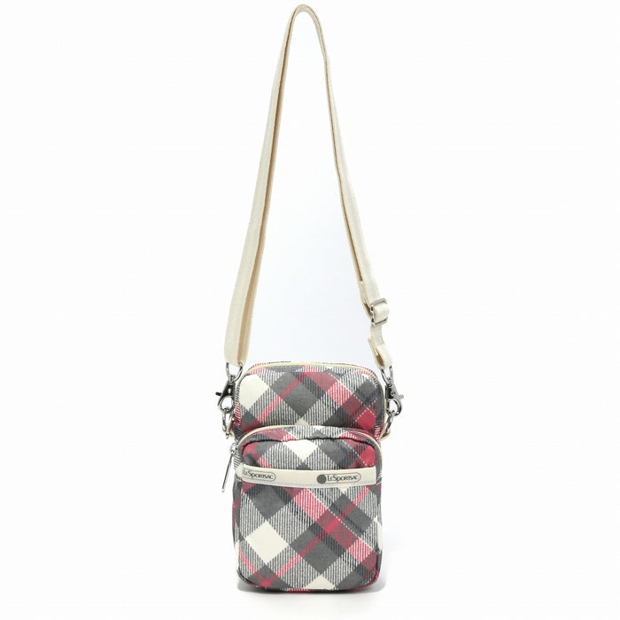 LeSportsac レスポートサック ショルダーバッグ 1301 Mini Phone Bag HD41 SEAMLESS TARTAN