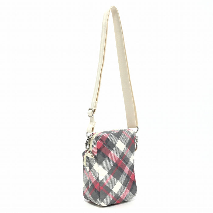LeSportsac レスポートサック ショルダーバッグ 1301 Mini Phone Bag HD41 SEAMLESS TARTAN