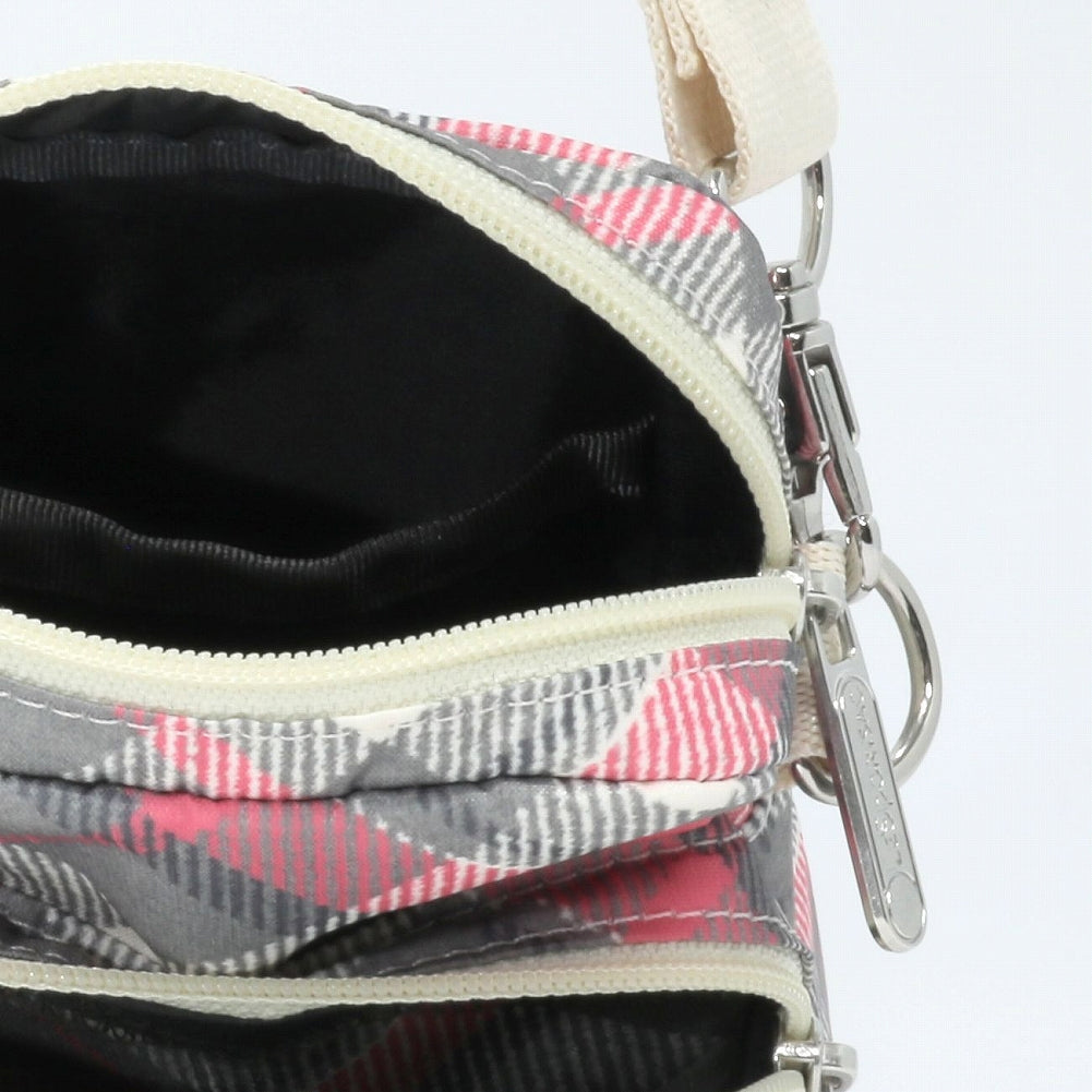 LeSportsac レスポートサック ショルダーバッグ 1301 Mini Phone Bag HD41 SEAMLESS TARTAN