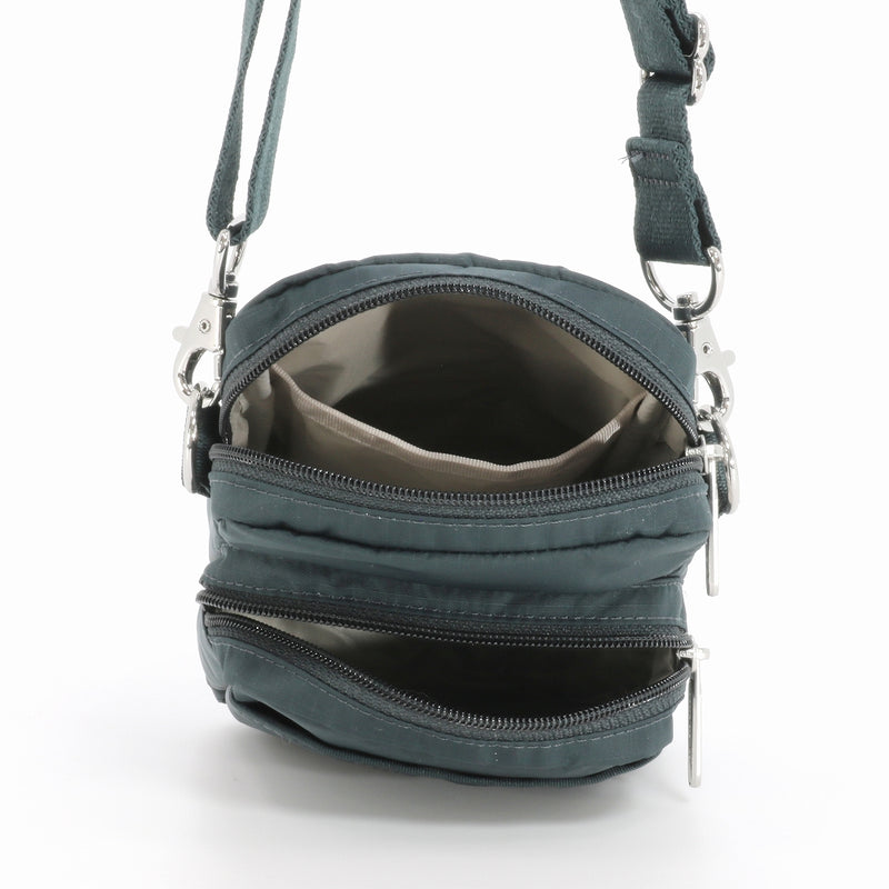 LeSportsac レスポートサック ショルダーバッグ 1301 Mini Phone Bag R190 MIDNIGHT GREEN