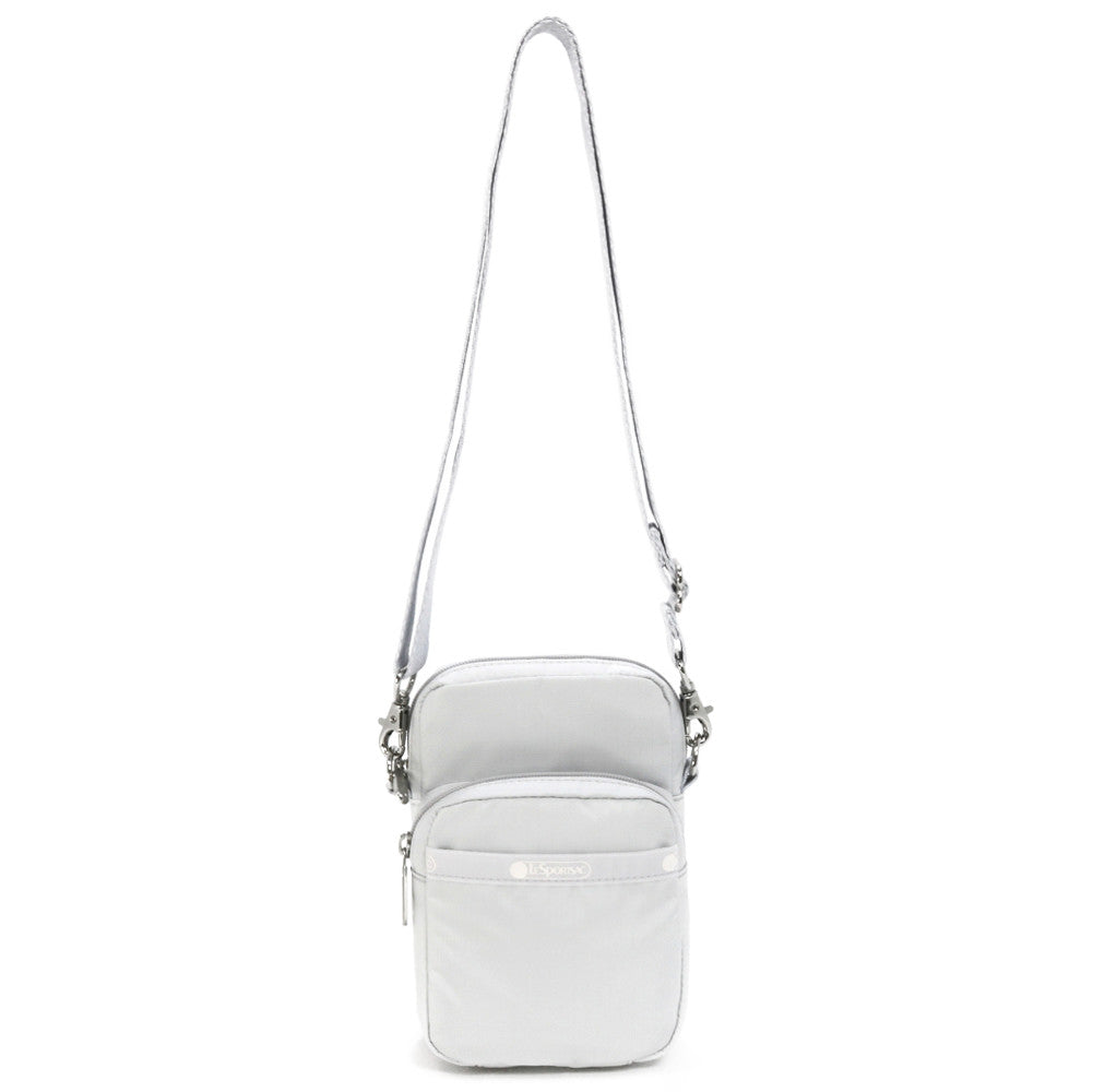 LeSportsac レスポートサック ショルダーバッグ 1301 Mini Phone Bag RA15 Pearl Gray [並行輸入商品]