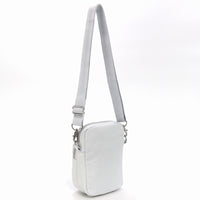 LeSportsac レスポートサック ショルダーバッグ 1301 Mini Phone Bag RA15 Pearl Gray [並行輸入商品]