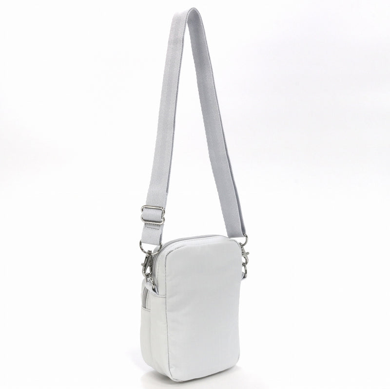 LeSportsac レスポートサック ショルダーバッグ 1301 Mini Phone Bag RA15 Pearl Gray [並行輸入商品]