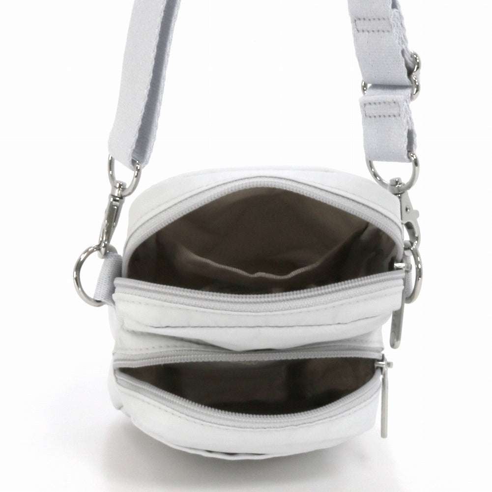 LeSportsac レスポートサック ショルダーバッグ 1301 Mini Phone Bag RA15 Pearl Gray [並行輸入商品]