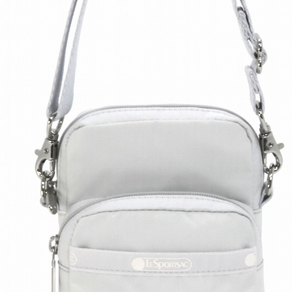 LeSportsac レスポートサック ショルダーバッグ 1301 Mini Phone Bag RA15 Pearl Gray [並行輸入商品]