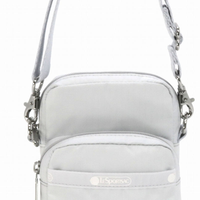 LeSportsac レスポートサック ショルダーバッグ 1301 Mini Phone Bag RA15 Pearl Gray [並行輸入商品]