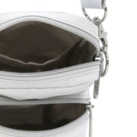 LeSportsac レスポートサック ショルダーバッグ 1301 Mini Phone Bag RA15 Pearl Gray [並行輸入商品]