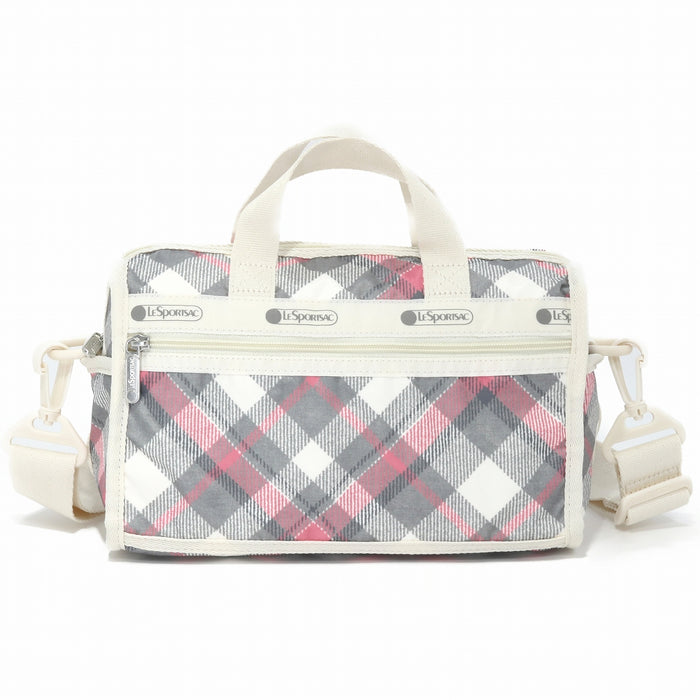 LeSportsac レスポートサック ショルダーバッグ 1594 MINI DUFFEL CROSSBODY HD41 SEAMLESS TARTAN