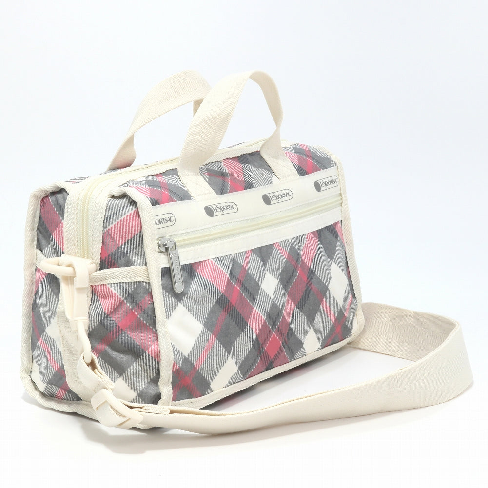 LeSportsac レスポートサック ショルダーバッグ 1594 MINI DUFFEL CROSSBODY HD41 SEAMLESS TARTAN