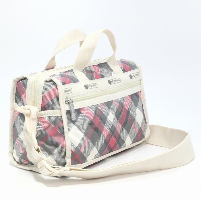 LeSportsac レスポートサック ショルダーバッグ 1594 MINI DUFFEL CROSSBODY HD41 SEAMLESS TARTAN