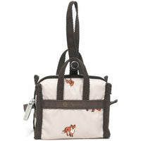 LeSportsac レスポートサック チャームポーチ 1611 MICRO WEEKENDER CHARM HD49 DASHING FOXES