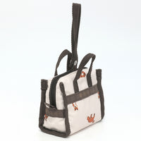 LeSportsac レスポートサック チャームポーチ 1611 MICRO WEEKENDER CHARM HD49 DASHING FOXES