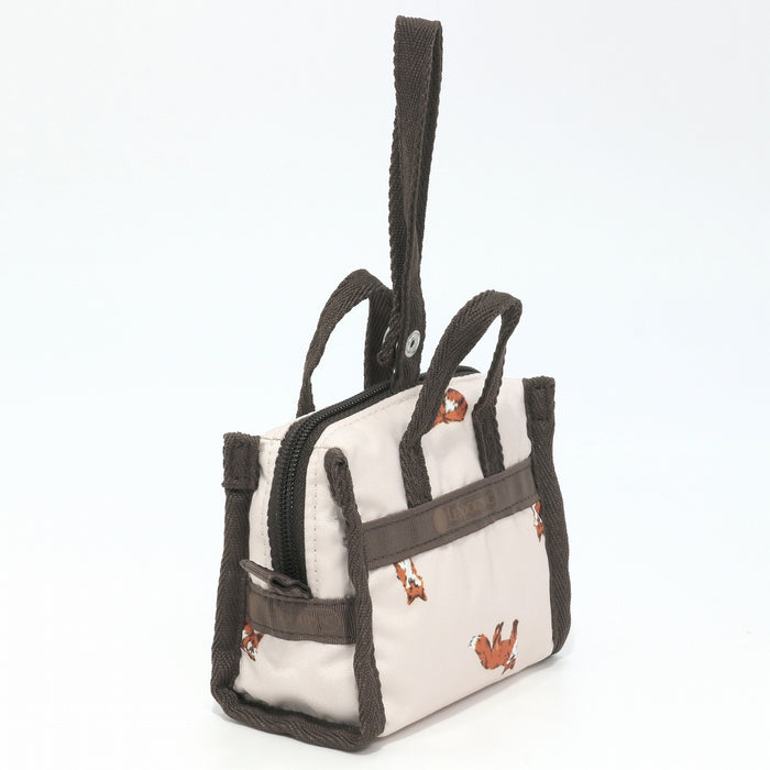 LeSportsac レスポートサック チャームポーチ 1611 MICRO WEEKENDER CHARM HD49 DASHING FOXES