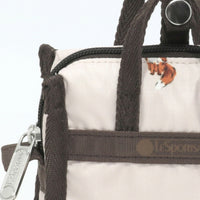 LeSportsac レスポートサック チャームポーチ 1611 MICRO WEEKENDER CHARM HD49 DASHING FOXES