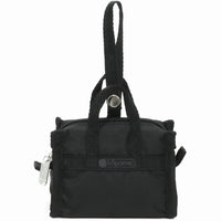 LeSportsac レスポートサック チャームポーチ 1611 MICRO WEEKENDER CHARM R086 RECYCLED BLACK