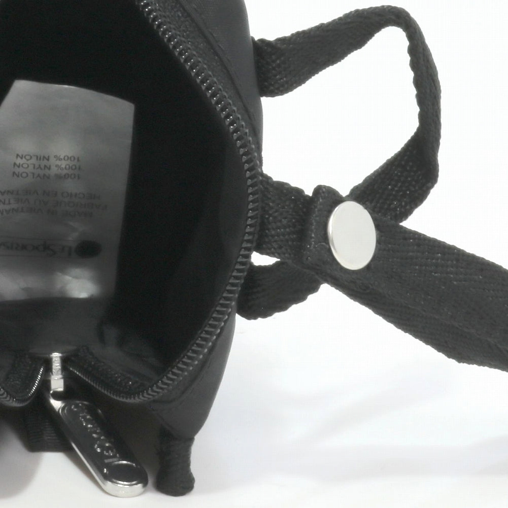 LeSportsac レスポートサック チャームポーチ 1611 MICRO WEEKENDER CHARM R086 RECYCLED BLACK