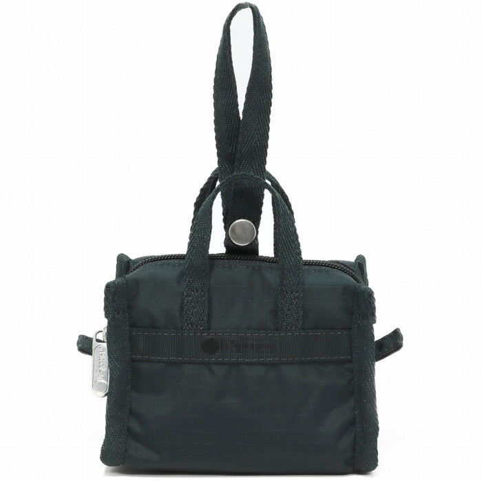 LeSportsac レスポートサック チャームポーチ 1611 MICRO WEEKENDER CHARM R190 MIDNIGHT GREEN